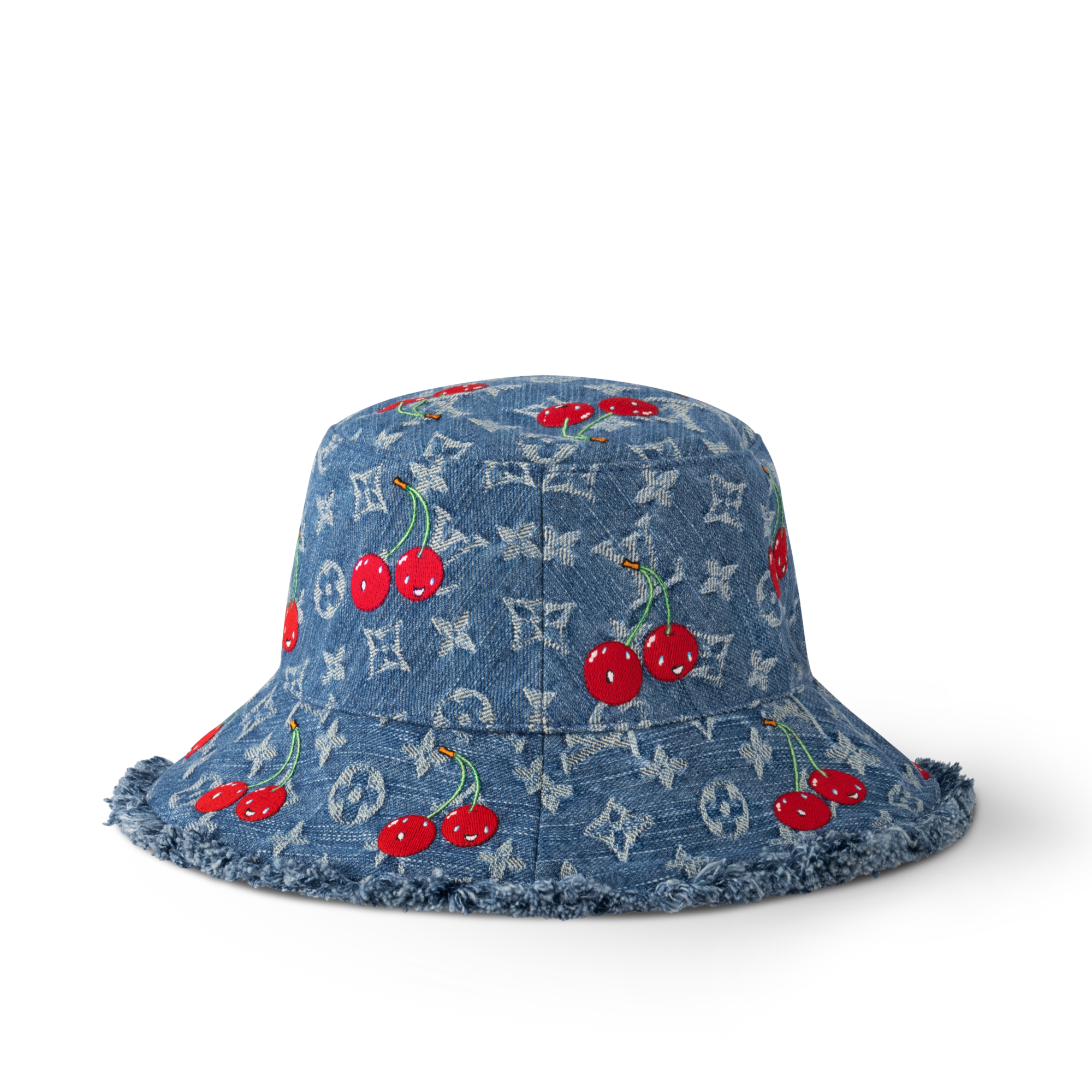 LV x TM Denim Cerise Bucket Hat S00 in Women
