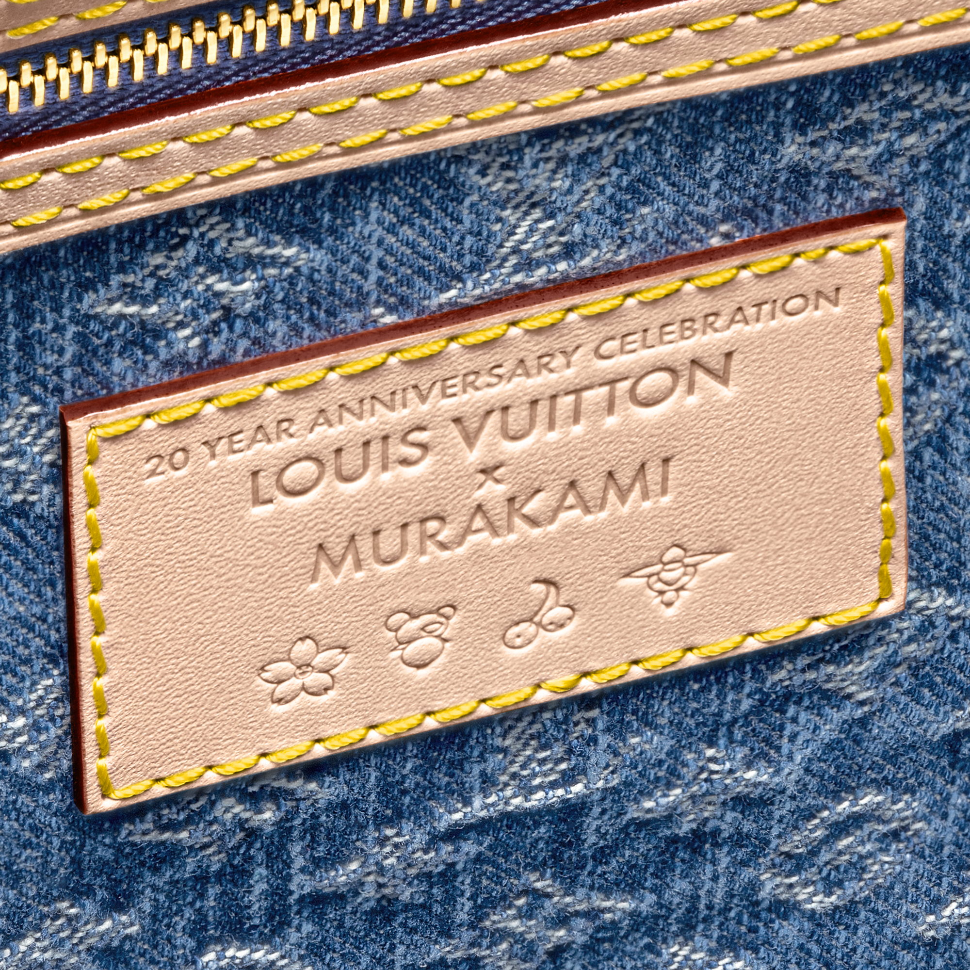 LV x TM Keepall Bandoulière 45 Monogram Denim in New