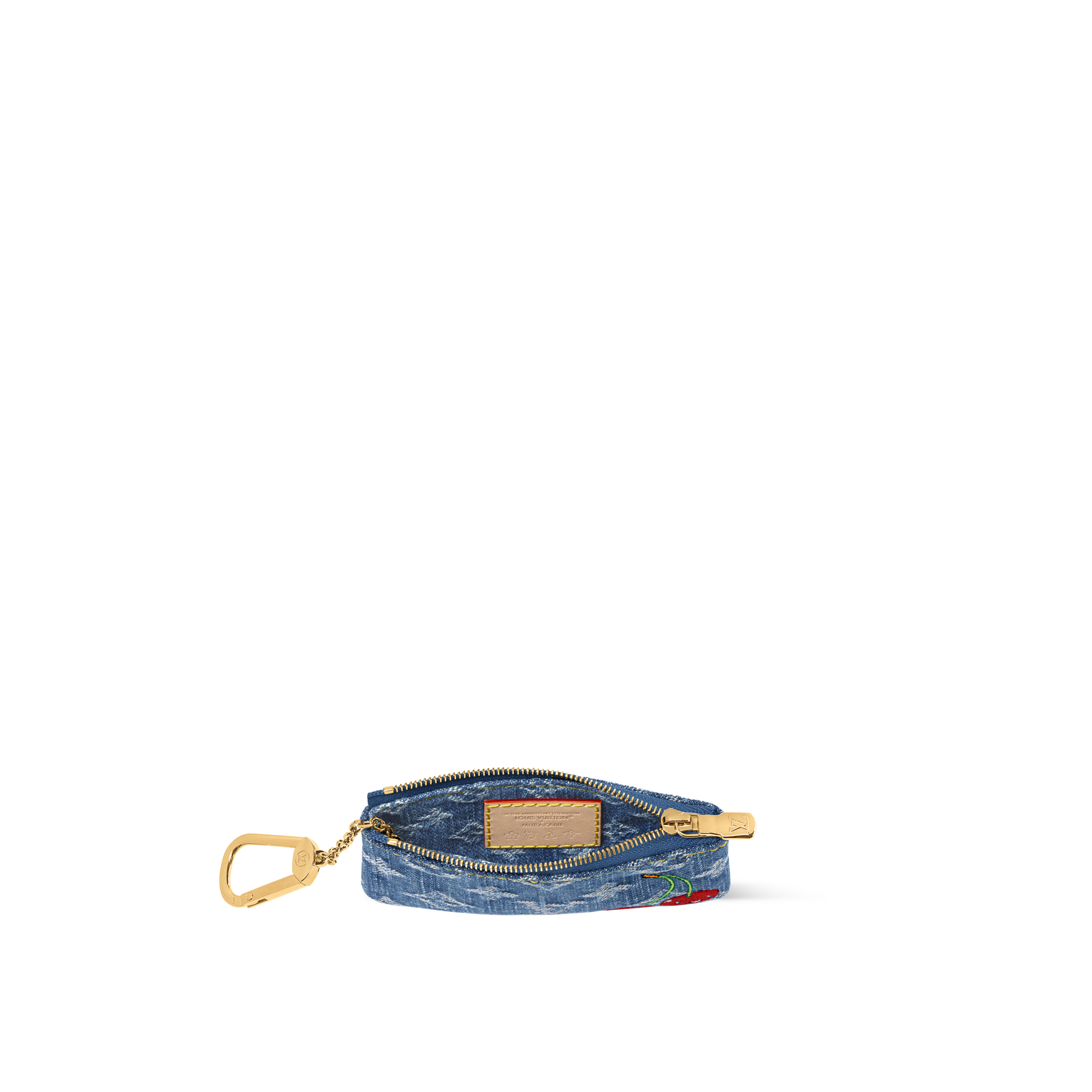 LV x TM Key Pouch Monogram Denim in Women