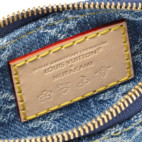 LV x TM Key Pouch Monogram Denim in Women's Wallets and Small Leather Goods Newness collections by Louis Vuitton (Product zoom)