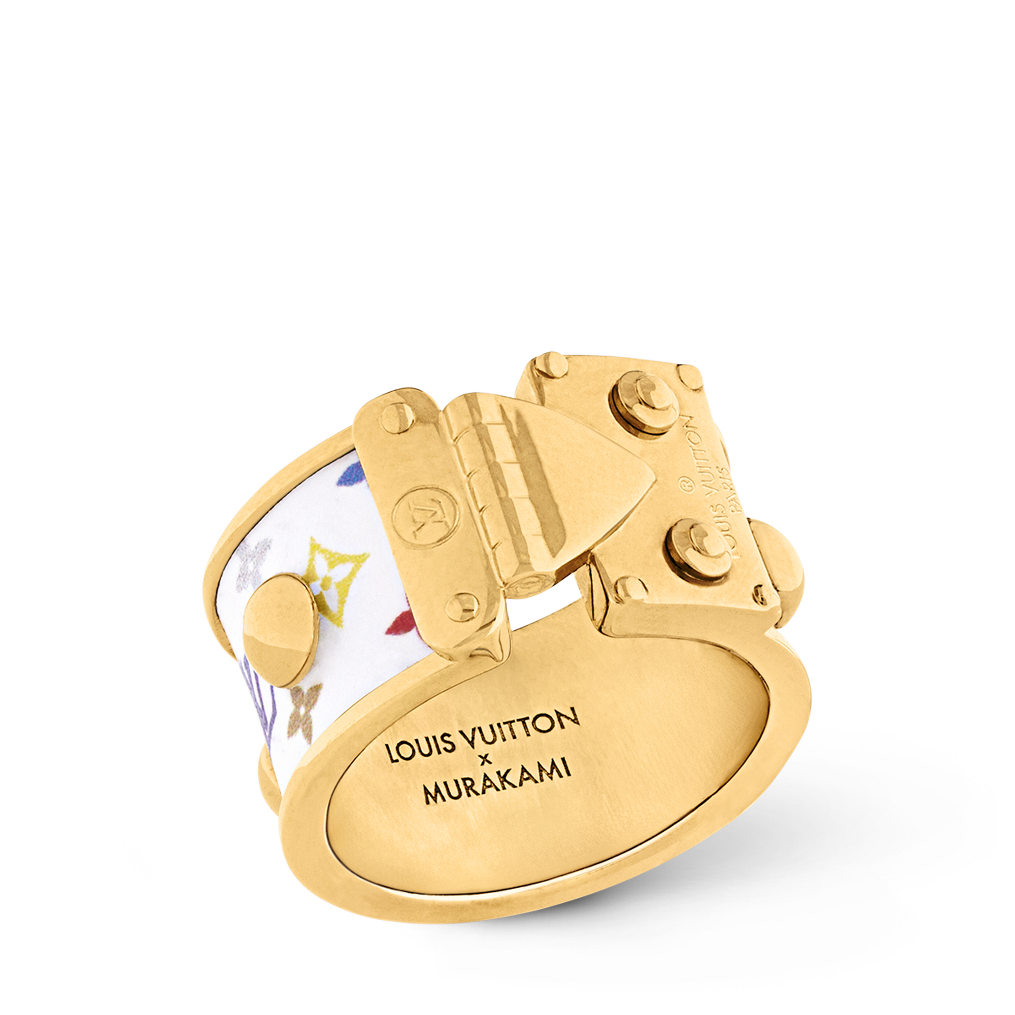 LV x TM LV Signature S-Lock Ring S00 in Women