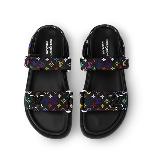 LV x TM LV Sunset Flat Comfort Sandal in Women's Shoes Sandals and Espadrilles collections by Louis Vuitton (Product zoom)