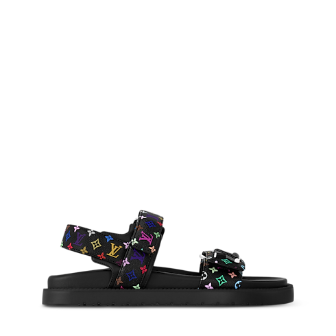 LV x TM LV Sunset Flat Comfort Sandal in Women's Shoes Sandals and Espadrilles collections by Louis Vuitton (Product zoom)