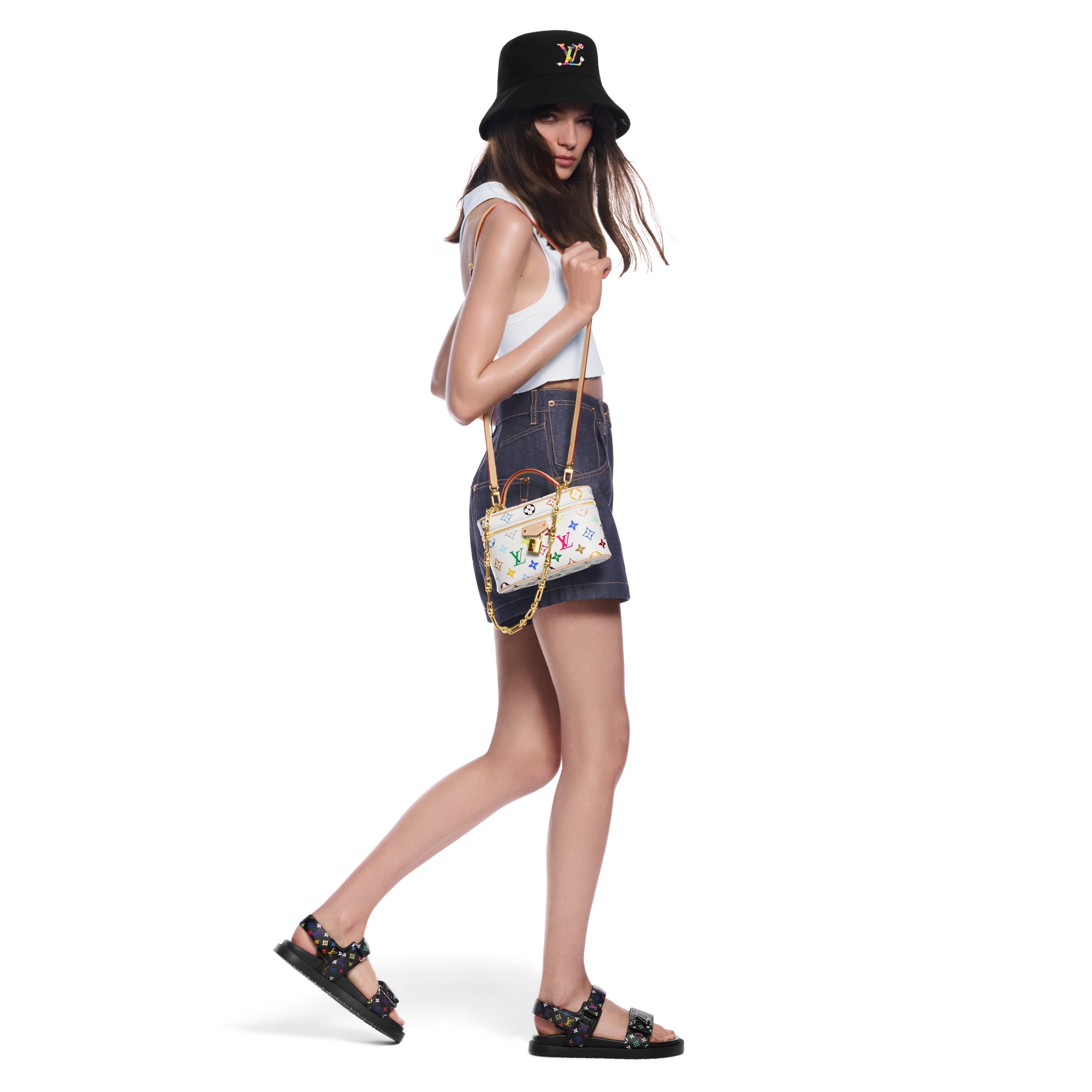 LV x TM LV Sunset Flat Comfort Sandal  in Women