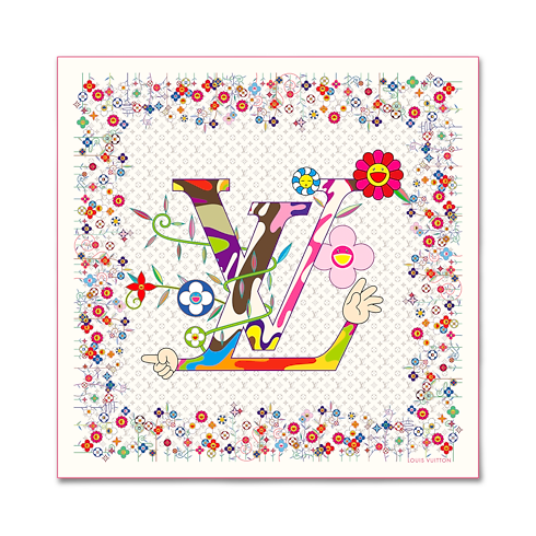 LV x TM Monogram Superflat Shawl S00 in Women's Accessories Shawls and Stoles collections by Louis Vuitton (Product zoom)