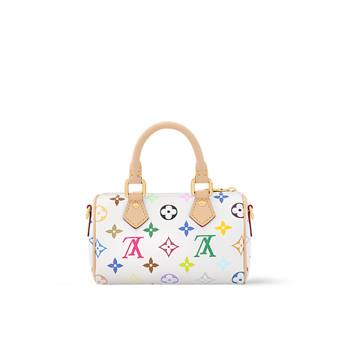 LV x TM Nano Speedy Other Monogram Canvas in Women's Wallets and Small Leather Goods Wallets on Chain and Micro Bags collections by Louis Vuitton (Product zoom)