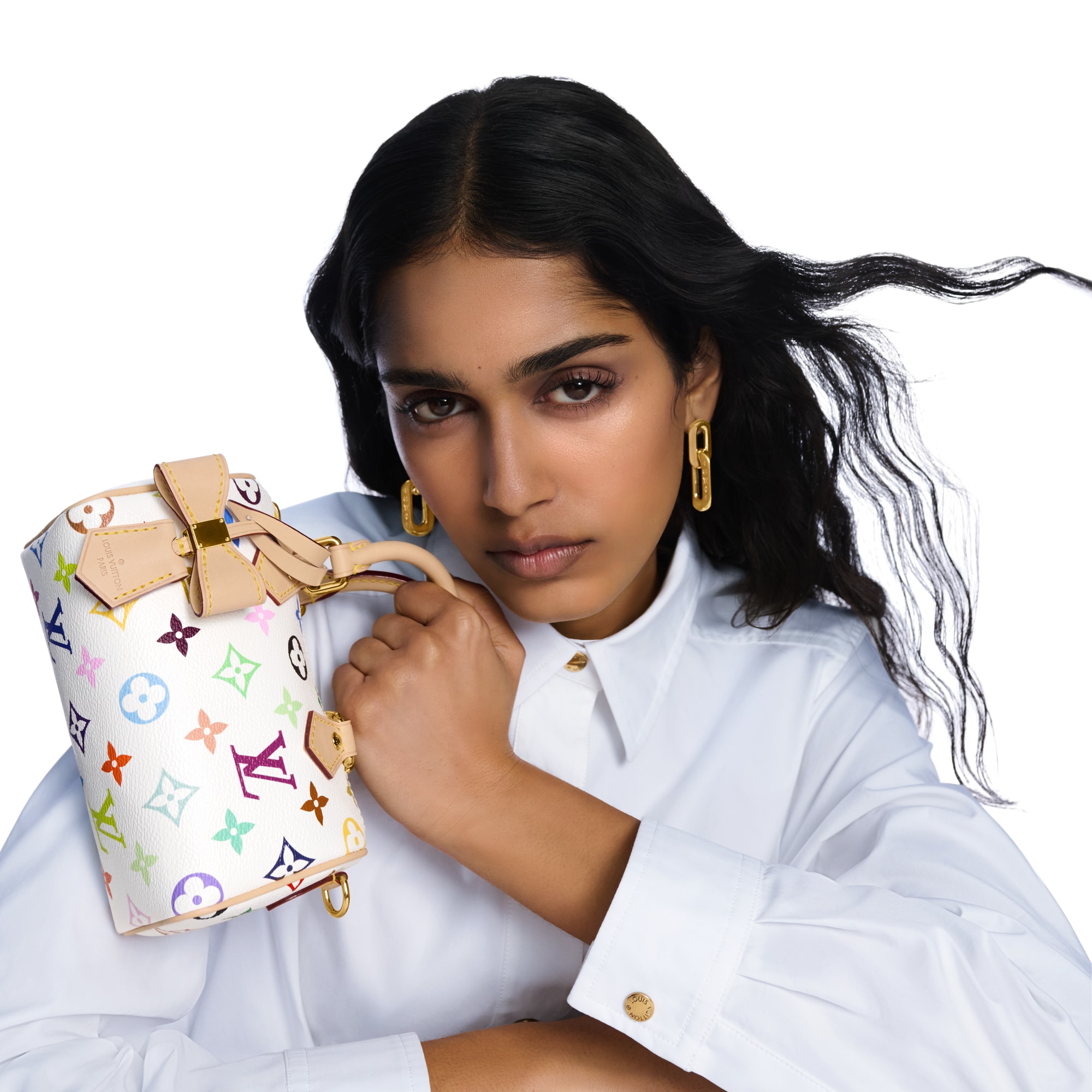 LV x TM Nano Speedy Other Monogram Canvas in Women