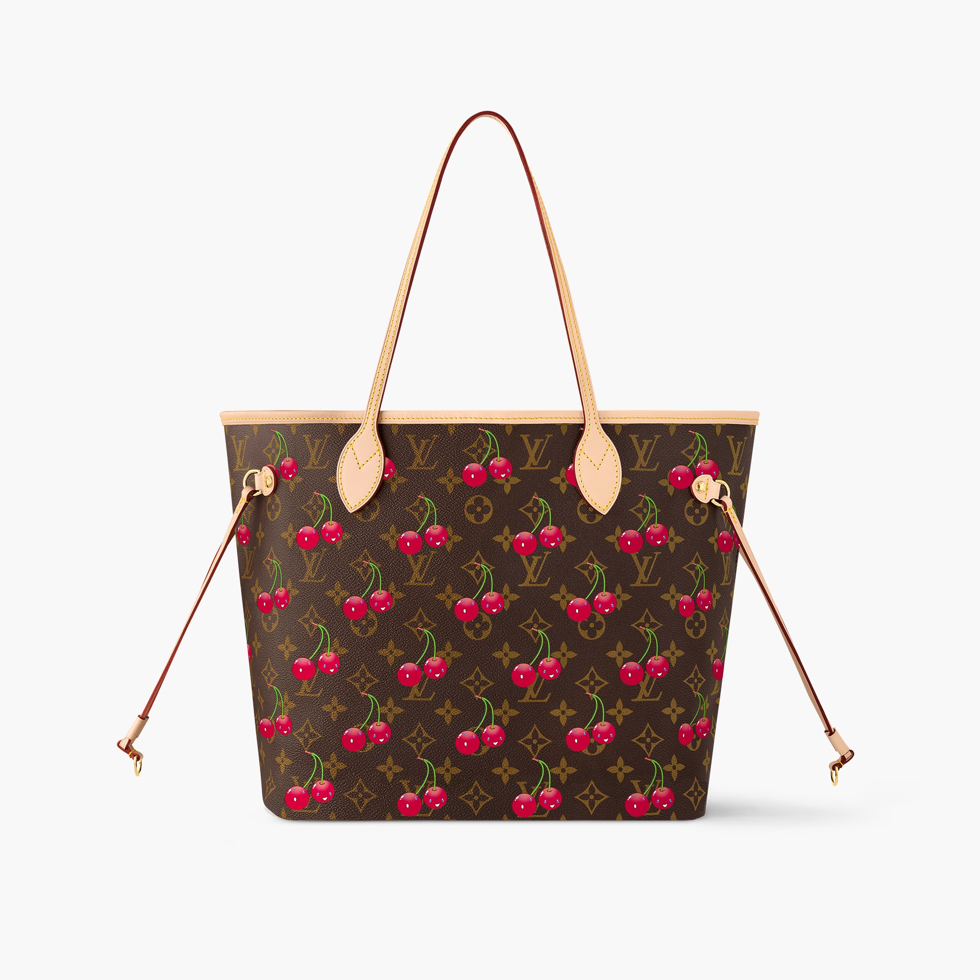 LV x TM Neverfull MM Monogram Canvas Women Bags LOUIS VUITTON
