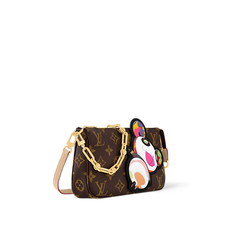 LV x TM Pochette Accessoires Monogram Canvas in Women's Wallets and Small Leather Goods Wallets on Chain and Micro Bags collections by Louis Vuitton (Product zoom)