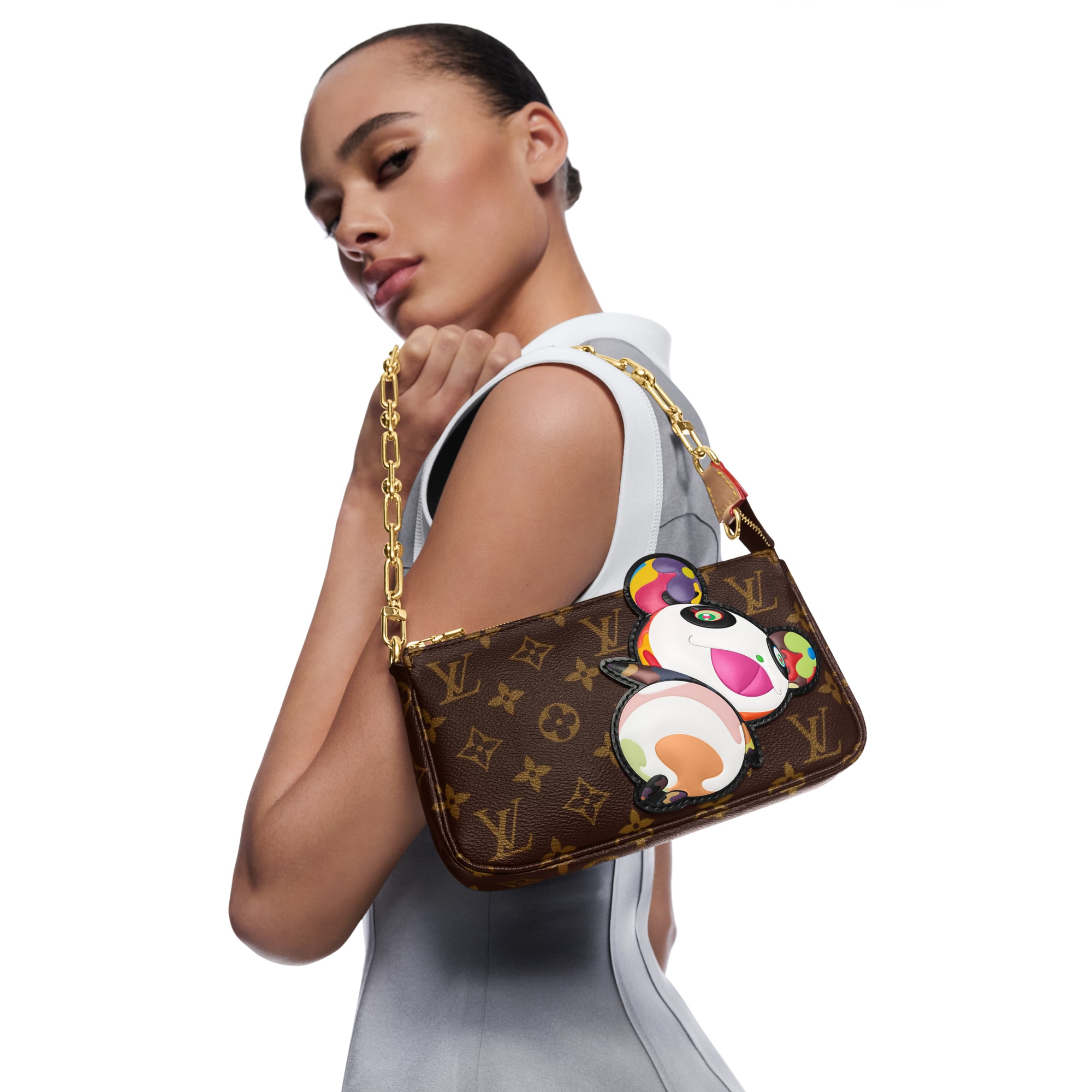 LV x TM Pochette Accessoires Monogram Canvas in Women