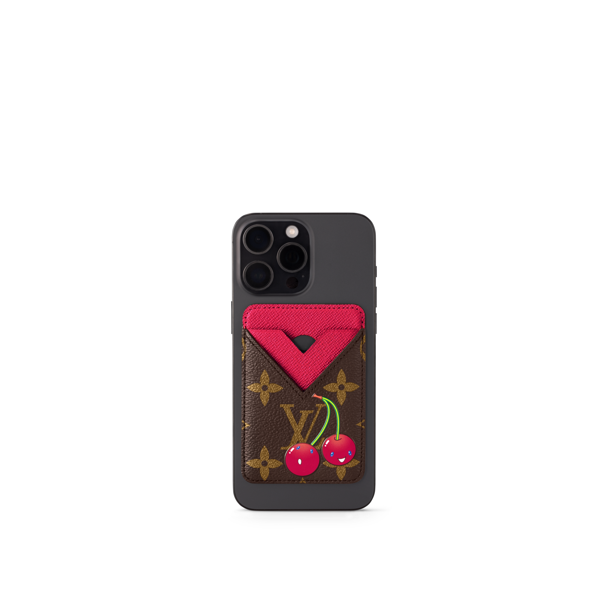 LV x TM Porte-Cartes Magnet Monogram Canvas in Women