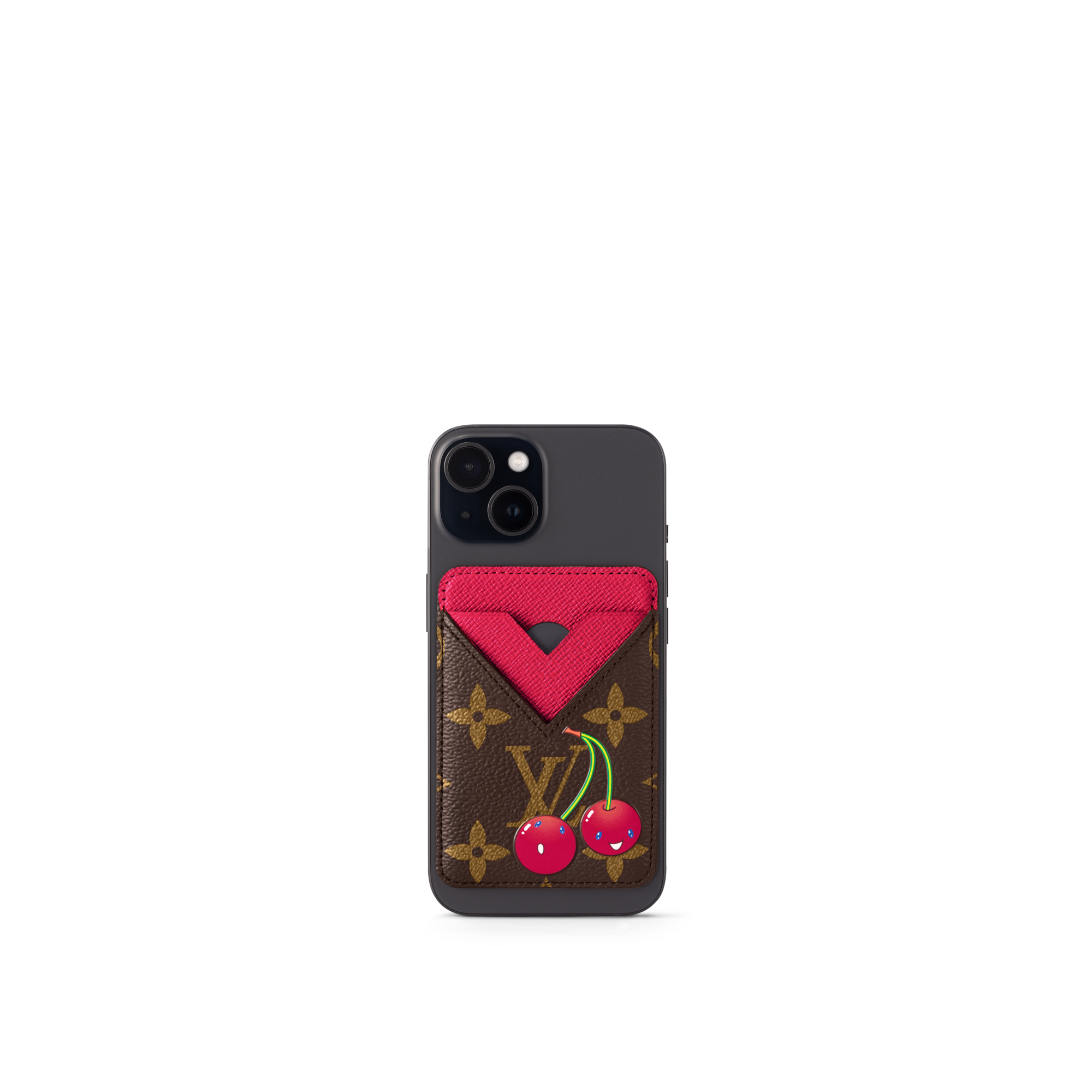 LV x TM Porte-Cartes Magnet Monogram Canvas in Women