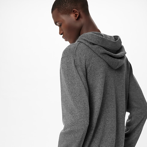 LVSE LV Embossed Hoodie in Men's Ready-to-Wear Knitwear and Sweatshirts collections by Louis Vuitton (Product zoom)