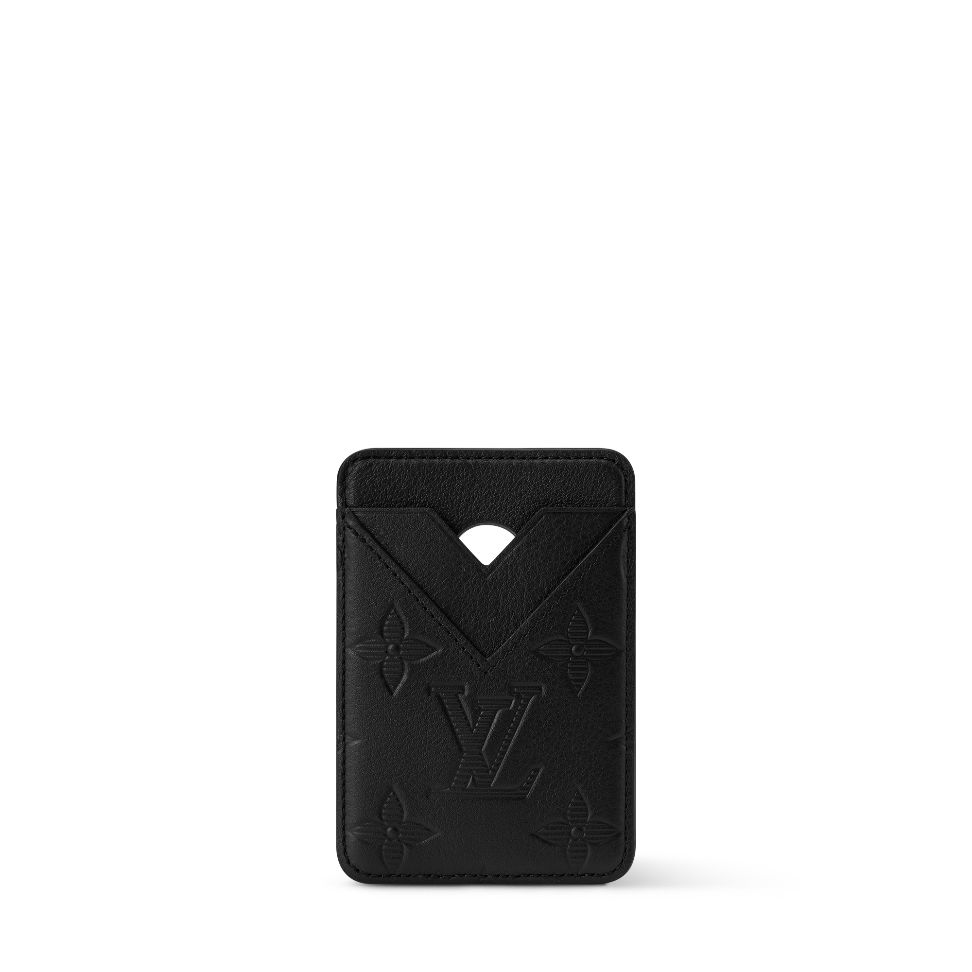 Magnetic Card Holder Monogram Macassar Canvas - High-Tech Objects 