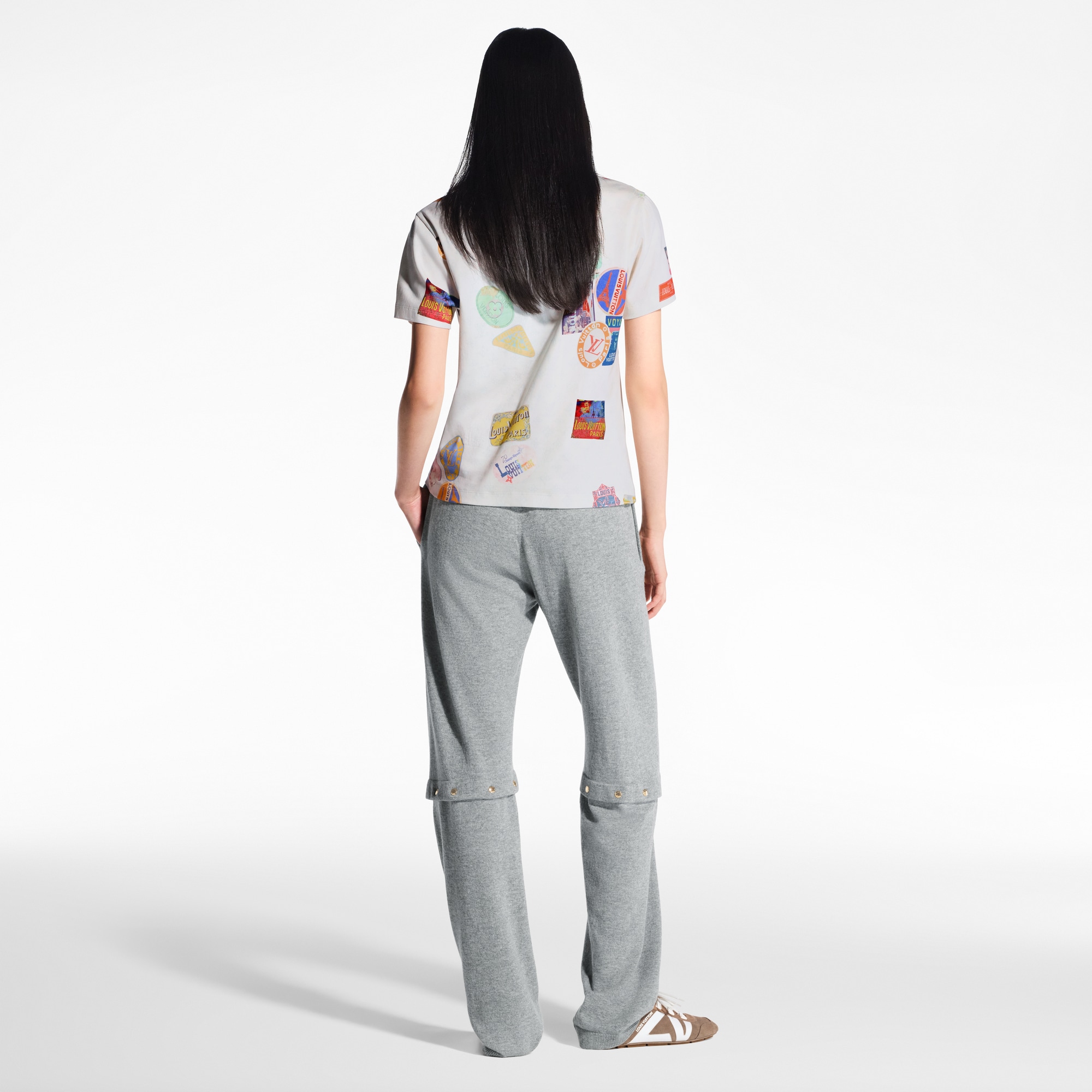 Mahina Patch Print T-Shirt  in Women