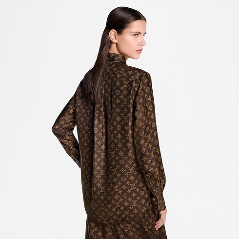 Mahina Silk Shirt in Women's Ready-to-Wear Tops collections by Louis Vuitton (Product zoom)
