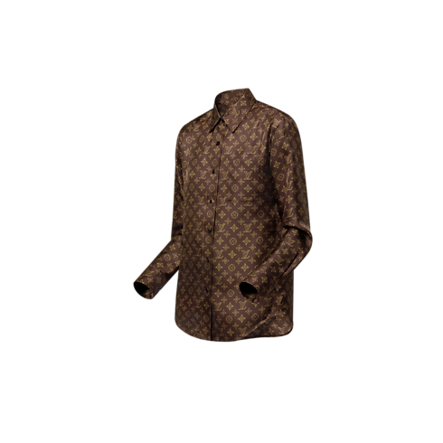 Mahina Silk Shirt in Women's Ready-to-Wear Tops collections by Louis Vuitton (Product zoom)