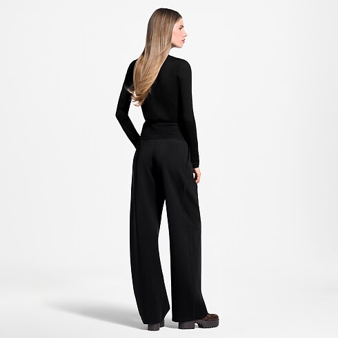 Mahina Trim Technical Jersey Pants in Women's Ready-to-Wear Pants and Shorts collections by Louis Vuitton (Product zoom)