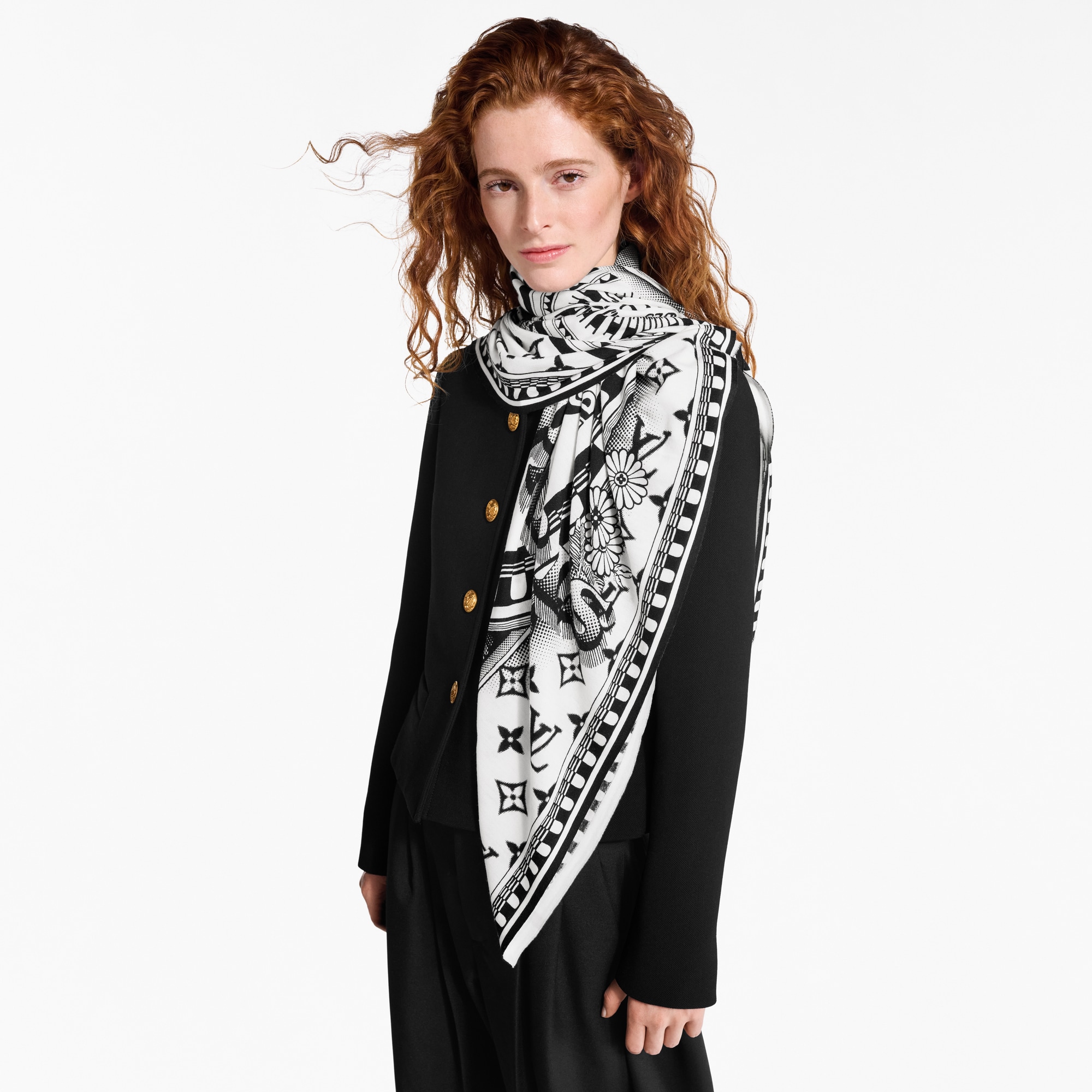 Malles Merveilleuses Remix Shawl S00 in Women