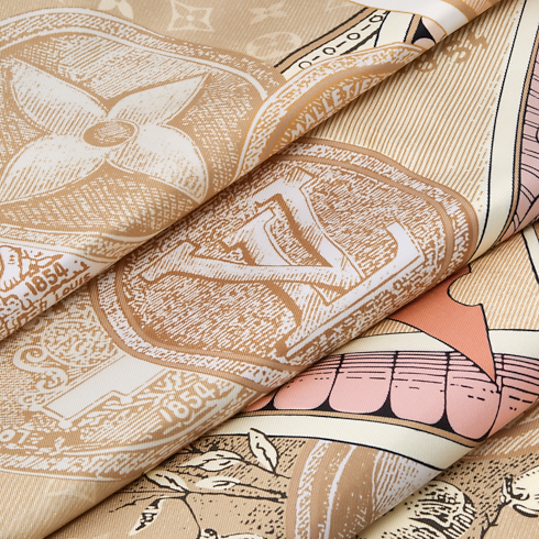 Malles Merveilleuses Square 90 S00 in Women's Accessories Silk Squares and Bandeaux collections by Louis Vuitton (Product zoom)