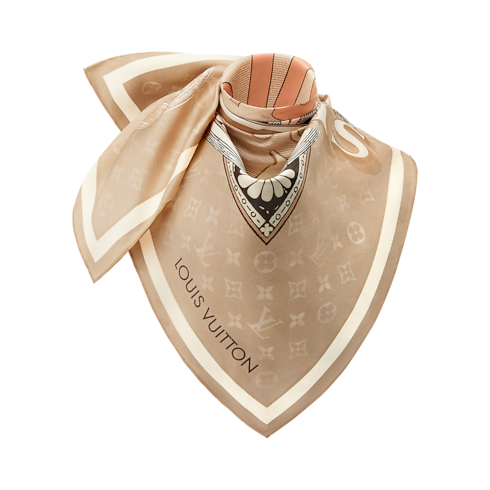 Malles Merveilleuses Square 90 S00 in Women's Accessories Silk Squares and Bandeaux collections by Louis Vuitton (Product zoom)