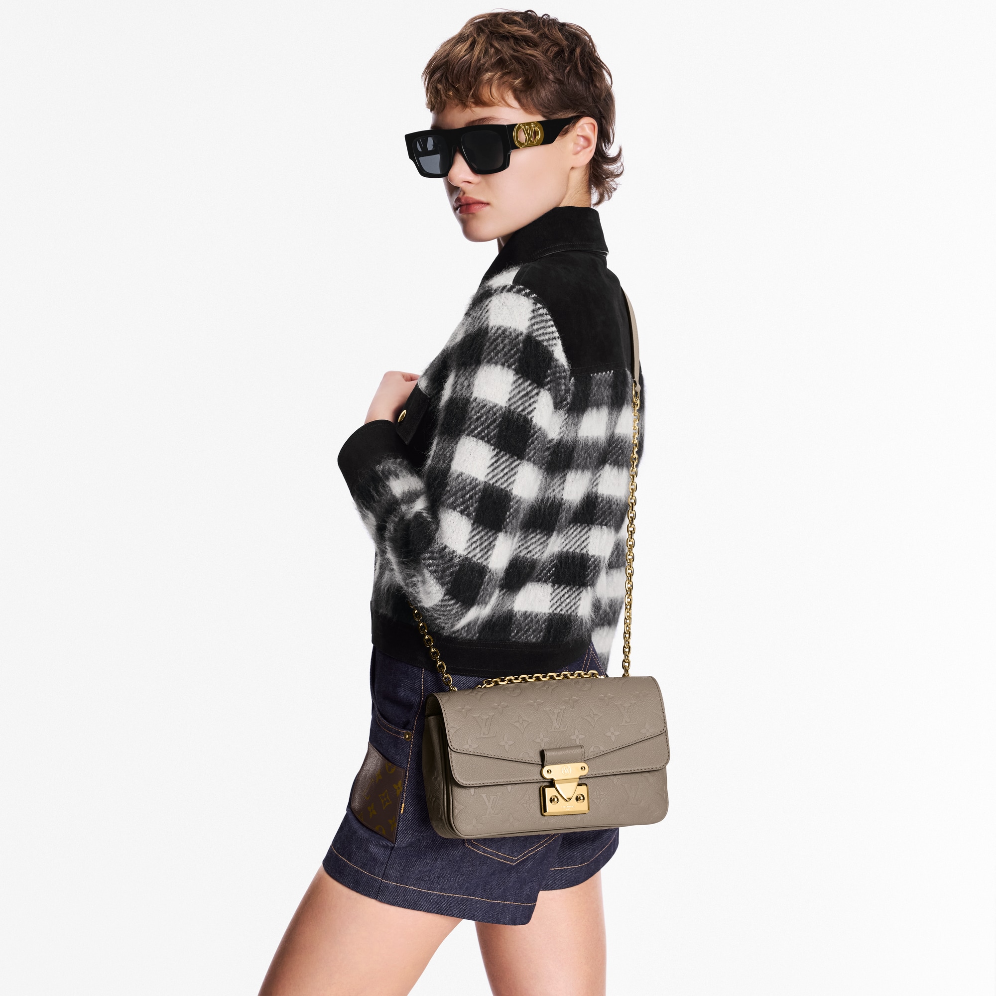 Marceau Bag Monogram Empreinte Leather in Women