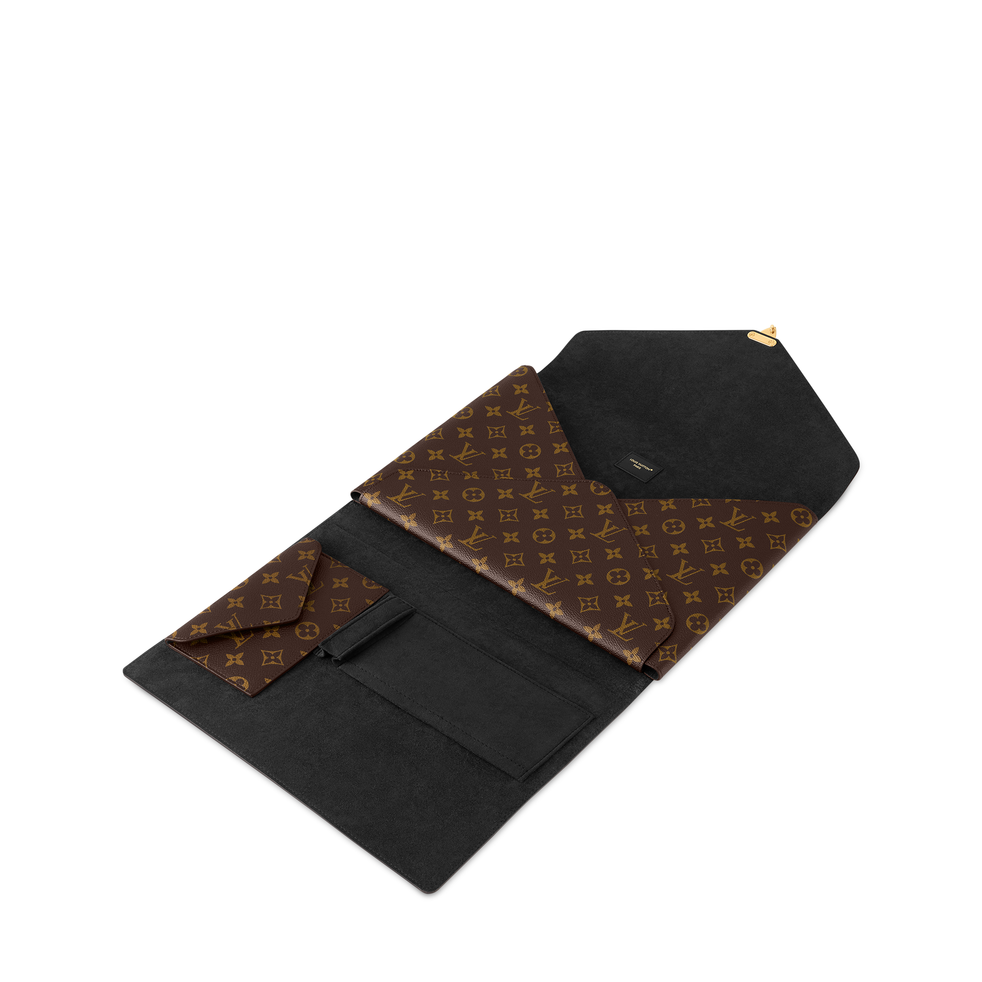 Mark Folder Monogram Reverse Monogram Canvas in Trunks, Travel and Home