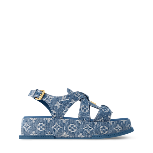 Maya Flatform Sandals in Women's Shoes Sandals and Espadrilles collections by Louis Vuitton (Product zoom)