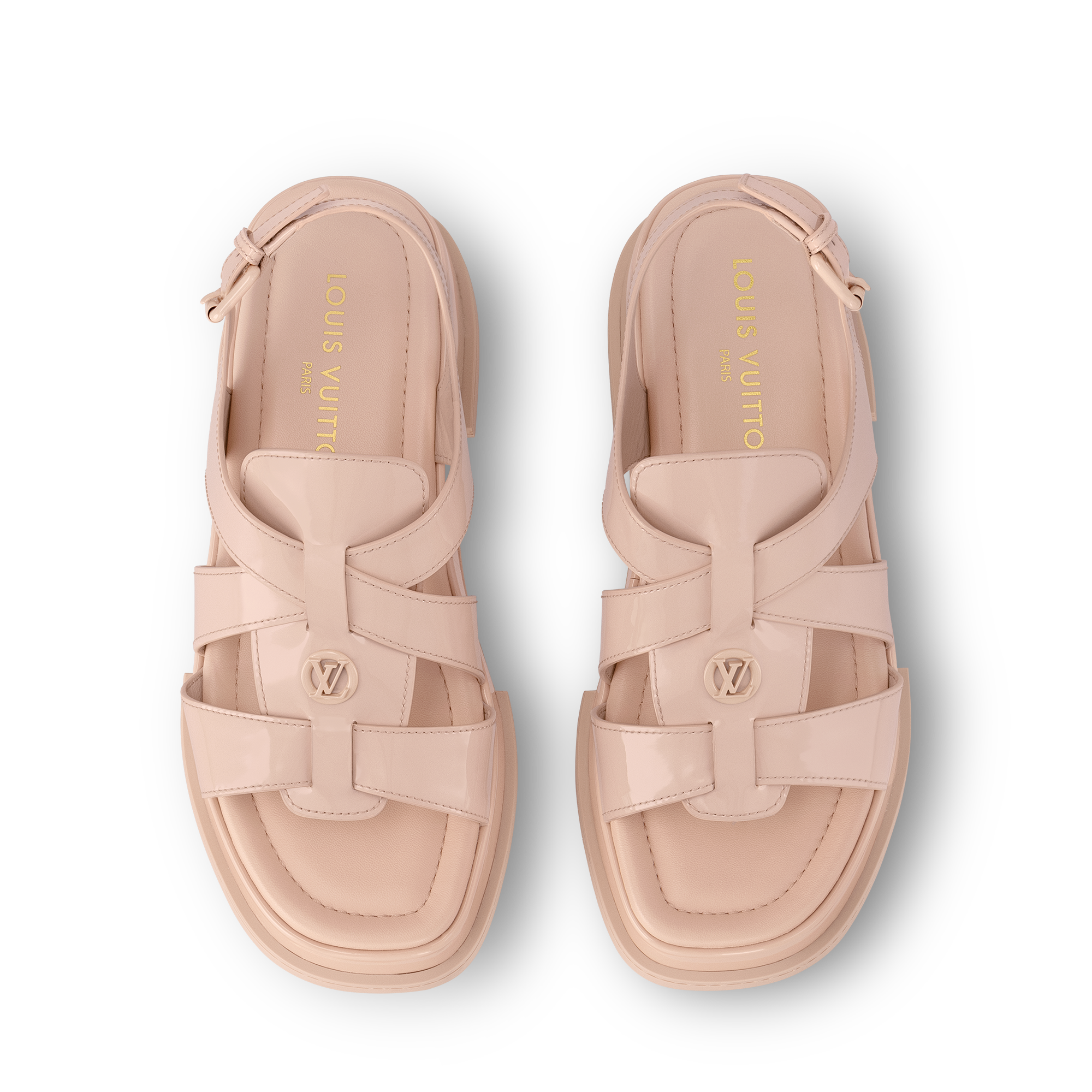 Maya Flatform Sandals  in Women