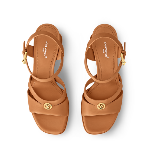 Maya Heeled Platform Sandal in Women's Shoes Sandals and Espadrilles collections by Louis Vuitton (Product zoom)