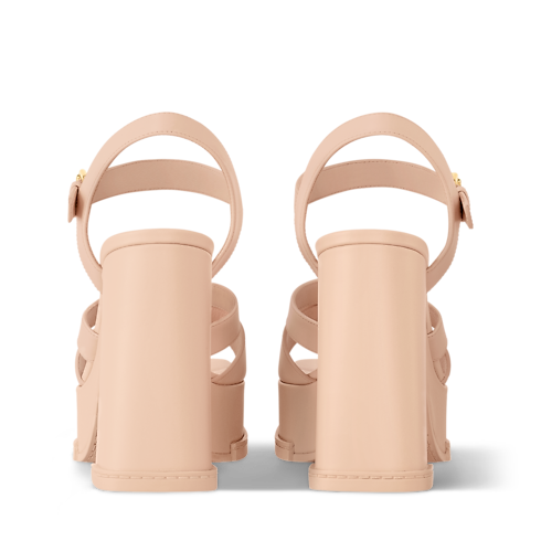 Maya Heeled Platform Sandal in Women's Shoes Sandals and Espadrilles collections by Louis Vuitton (Product zoom)