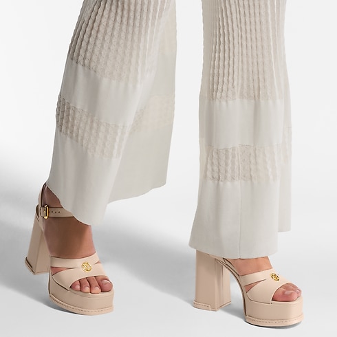 Maya Heeled Platform Sandal in Women's Shoes Sandals and Espadrilles collections by Louis Vuitton (Product zoom)