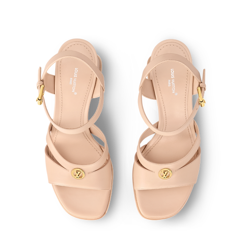 Maya Heeled Platform Sandal in Women's Shoes Sandals and Espadrilles collections by Louis Vuitton (Product zoom)