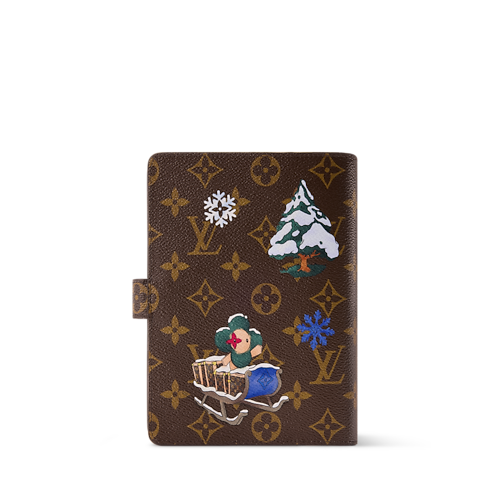 Medium Ring Agenda Cover S00 in Trunks, Travel and Home's Library Office and Writing collections by Louis Vuitton (Product zoom)