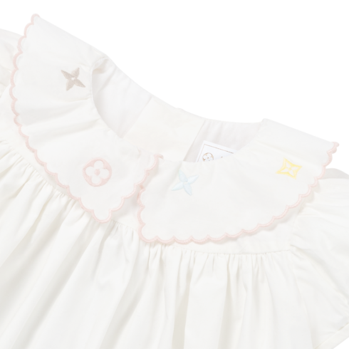 Meli-Melo Embroidered Dress S00 in Gifts's Gifts for Babies } collections by Louis Vuitton (Product zoom)