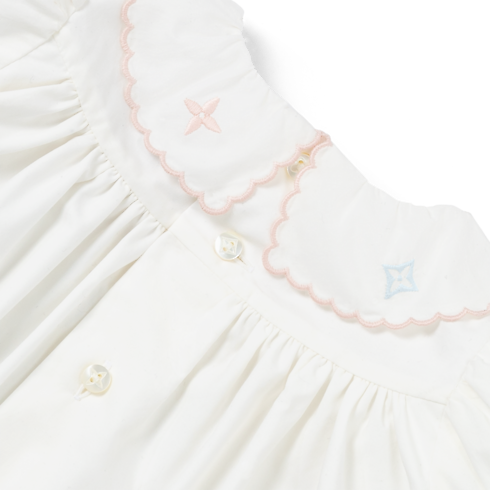 Meli-Melo Embroidered Dress S00 in Gifts's Gifts for Babies } collections by Louis Vuitton (Product zoom)