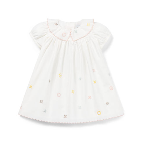 Meli-Melo Embroidered Dress S00 in Gifts's Gifts for Babies } collections by Louis Vuitton (Product zoom)