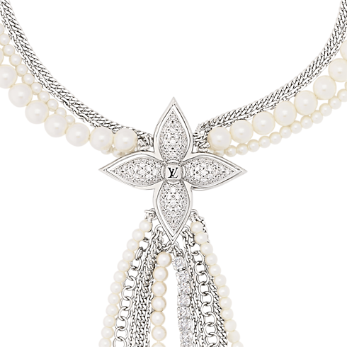 Midnight Flower Necklace S00 in Women's Fashion Jewellery All Fashion Jewellery collections by Louis Vuitton (Product zoom)