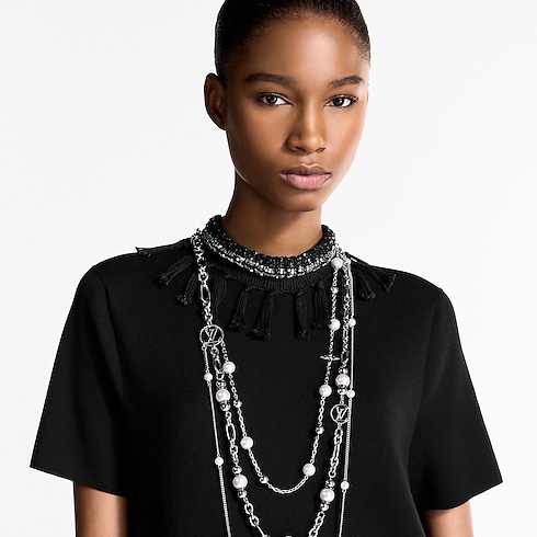 Midnight Pearl Sautoir S00 in Women's Fashion Jewellery Necklaces and Pendants collections by Louis Vuitton (Product zoom)