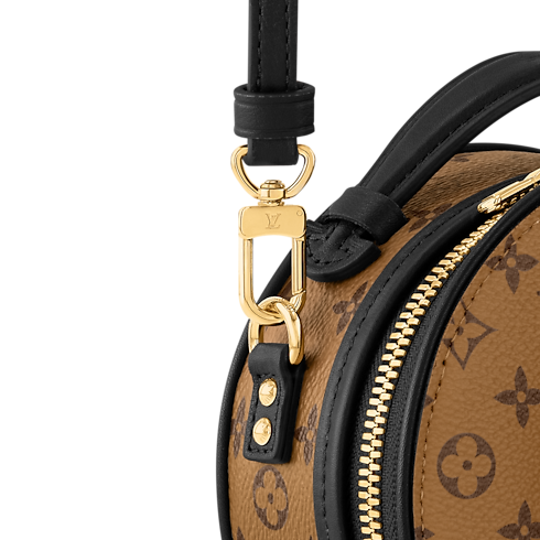 Mini Boite Chapeau Monogram Reverse Canvas in Women's Wallets and Small Leather Goods Wallets on Chain and Micro Bags collections by Louis Vuitton (Product zoom)