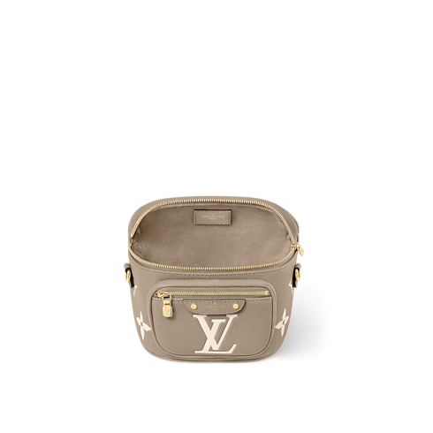 Mini Bumbag Bicolour Monogram Empreinte Leather in Women's Wallets and Small Leather Goods Wallets on Chain and Micro Bags collections by Louis Vuitton (Product zoom)