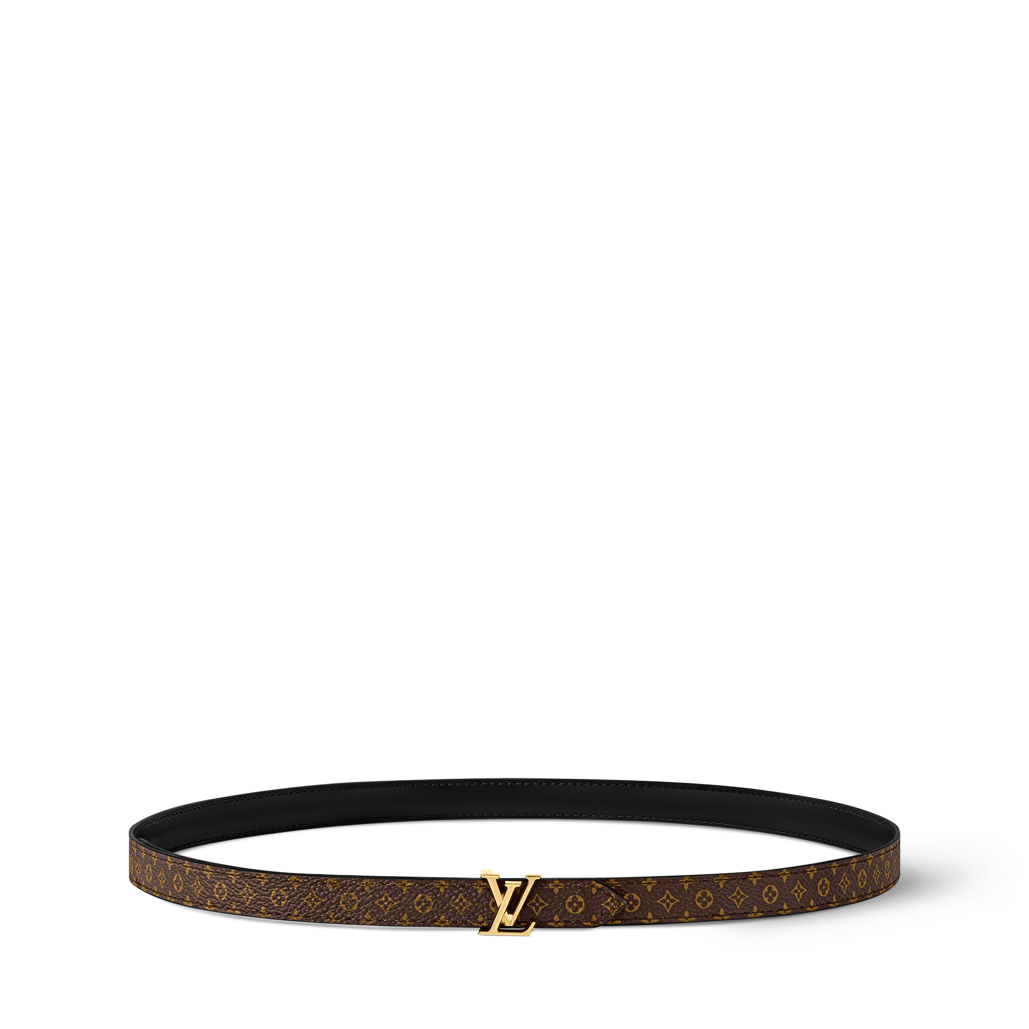 Mini LV 15mm Reversible Belt Monogram Canvas in Women