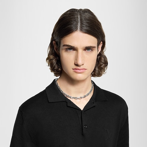 Mini Monogram Chain Necklace S00 in Men's Fashion Jewelry Necklaces and Pendants collections by Louis Vuitton (Product zoom)