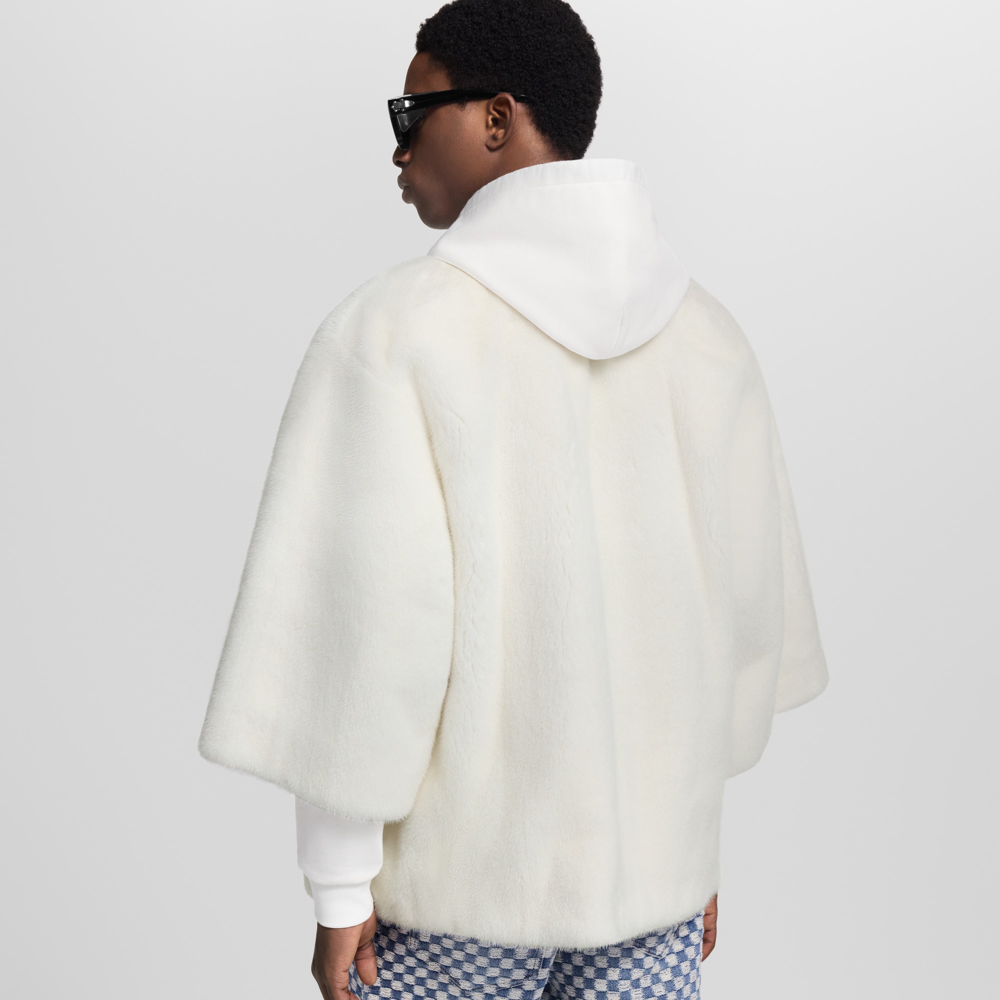 Mink Kimono Jacket  in Men