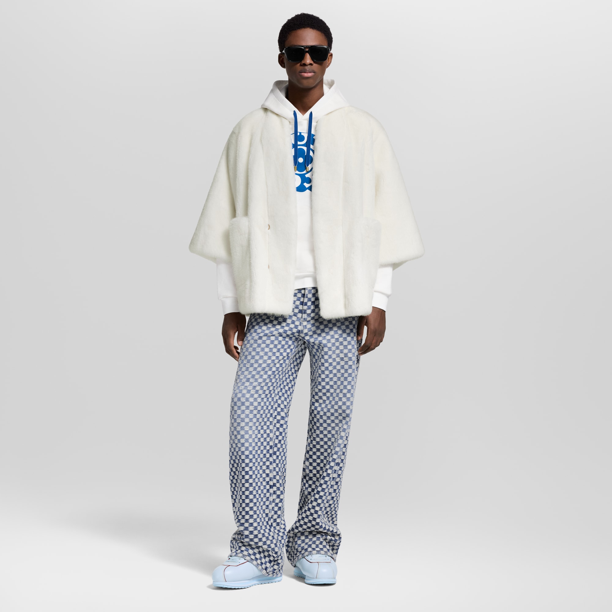 Mink Kimono Jacket  in Men