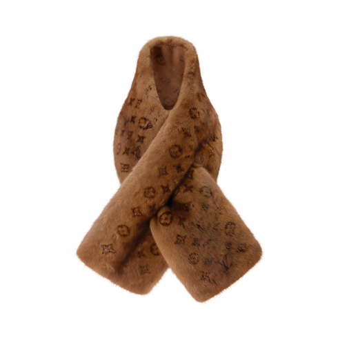 Mink Monogram Scarf S00 in Women's Accessories Scarves collections by Louis Vuitton (Product zoom)
