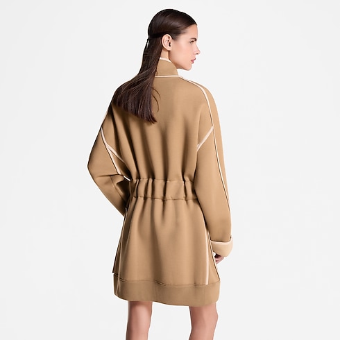 Monogram Accent Knitted Coat in Women's Ready-to-Wear Coats and Jackets collections by Louis Vuitton (Product zoom)