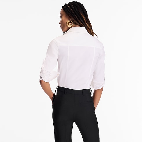 Monogram Accent Shirt in Women's Ready-to-Wear Tops collections by Louis Vuitton (Product zoom)