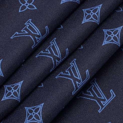 Monogram Blast Pocket Square S00 in Men's Accessories Ties and Pocket Squares collections by Louis Vuitton (Product zoom)
