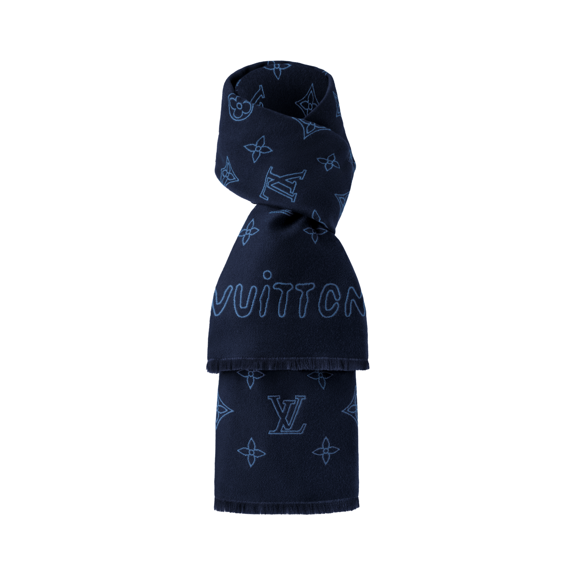 Monogram Blast Scarf S00 in Men